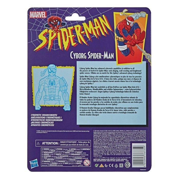 Hasbro - Spider-Man Marvel Retro Collection - Figurine Cyborg Spider-Man 15 cm