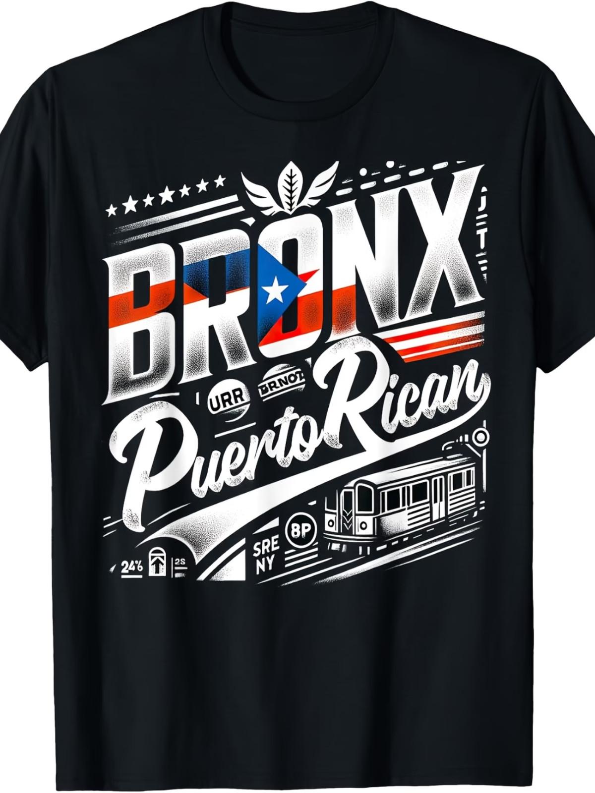 Bronx Puerto Rican Pride 100% Cotton T-Shirt - Breathable XXL