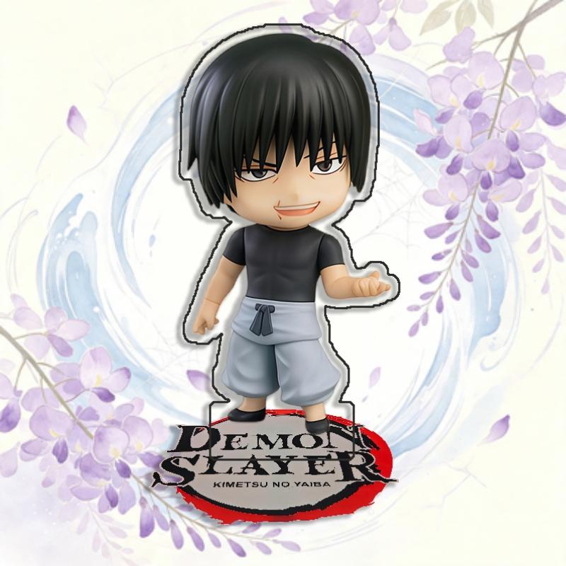 Standing Sign for Demon Slayer Tengen Uzui Muichiro Tokito Acrylic Desktop Stand Decorating Self Made Collection Toy Fans Gift