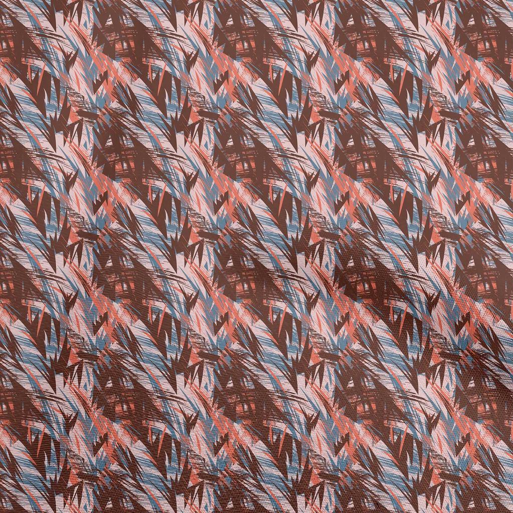 oneOone Cotton Flex Dark Gray Fabric Abstracts Diy Clothing Quilting Fabric Print Fabric By Yard 40 Inch