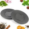 CAST IRON SAUCER FOR CAST IRON CUPS, Set of 2