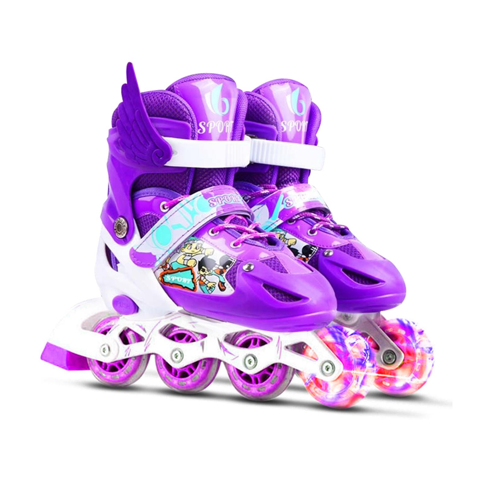 Adjustable Inline Skates for Kids Illuminating