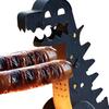 Dinosaur Funny Hot Dog Holders for Grill BBQ Stand Metal BBQ Skewer Rack for Outdoor Picnics Family Gatherings