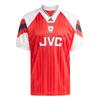 Arsenal Home 92-94 V-Neck Pullover Short Sleeve Football Shirt Men Tops KE3906