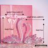 Crystal Swan Ornament: Creative Living Room & Entrance Decor, TV & Wine Cabinet Adornment, Wedding Gift