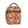 Custom H-Harryes Thermal Insulated Lunch Bags Women Men Resuable Lunch Tote for Outdoor Camping Travel Multifunction Food Box
