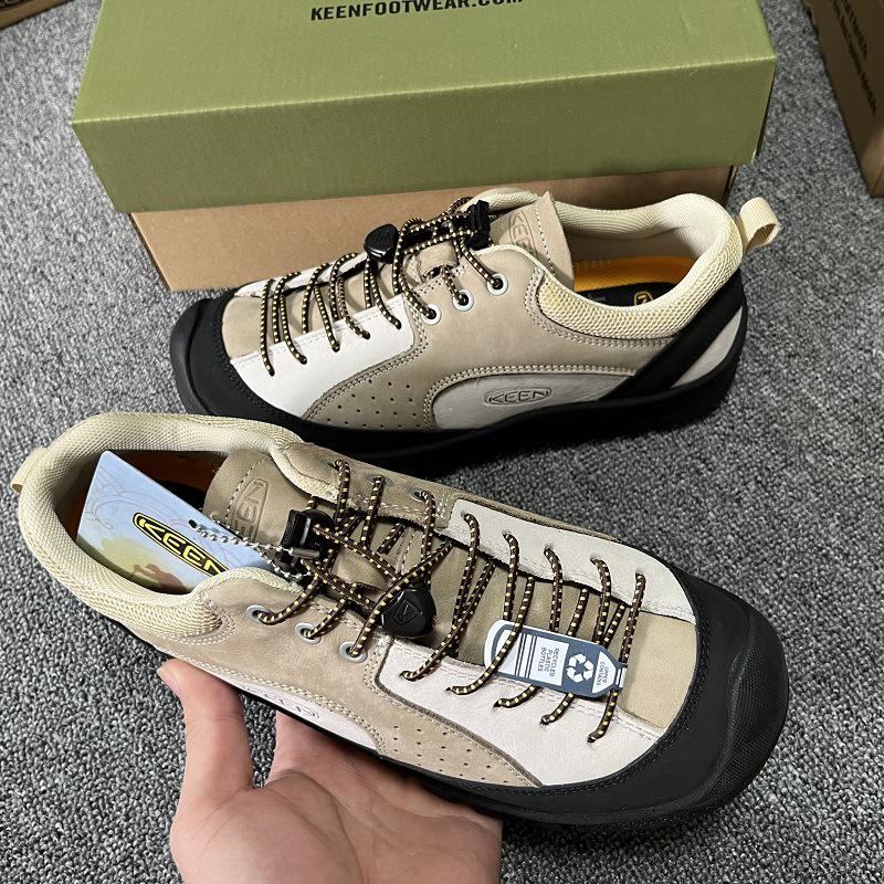 KEEN 2nd Gen High-Quality Leather Slip-On Hiking Shoes for Couples—Large Sizes Available