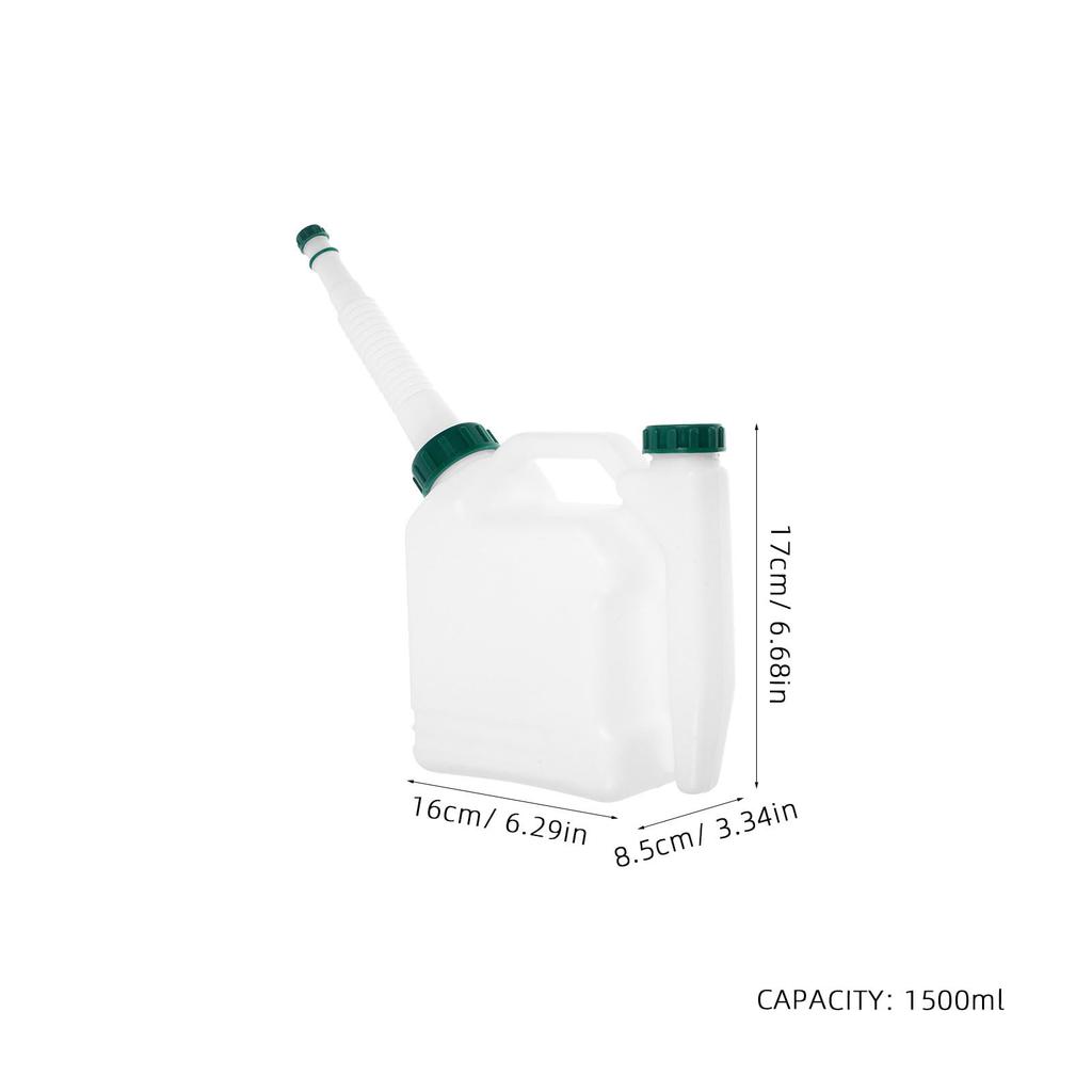 CALLARON Portable 2-Stroke Engine Oil/Fuel Mixing Bottle, Tank, Oil Mixing Bottle, Gasoline Mixing Bottle, Plastic, Extra Thick