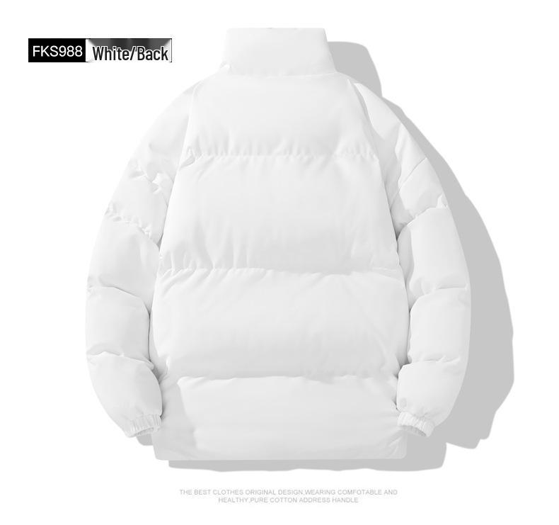 Men's Shiny Hooded Down Cotton Winter Jacket – Thick, Trendy, Short, Plus Size Available