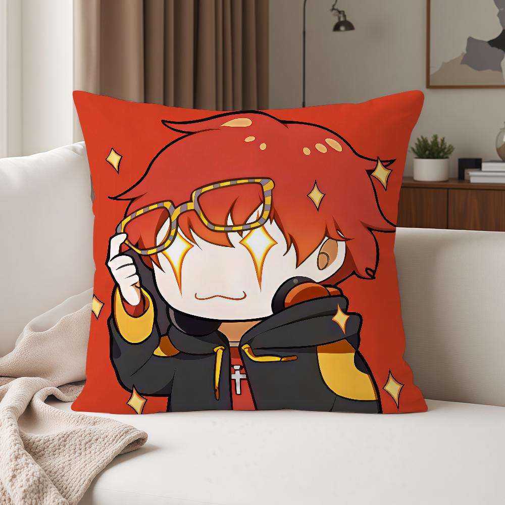 Hot Game M-Mystic Messenger 707 Pillow Case Suitable For Bedrooms Living Rooms Cars Home Decoration
