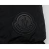 MONCLER MONTCLA GIUBBOTTO Inside logo embroidered line hoodie down Jacket 0 blackUsed