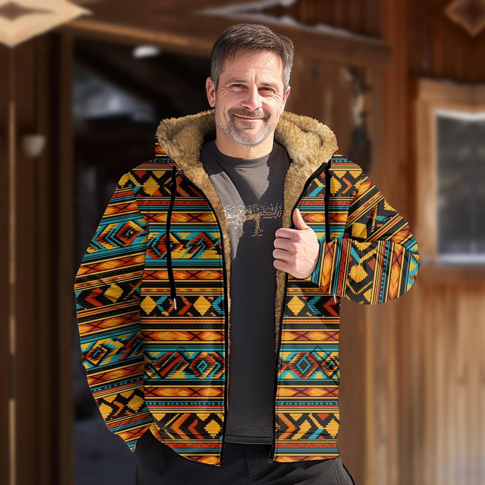 Мужская куртка с принтом — фото 9