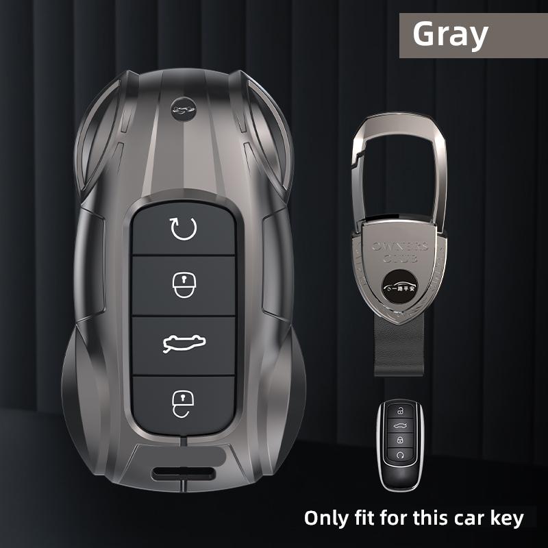 Metal Car Remote Key Cover Case Holder Protector Bag Keychain Styling Fob For Chery Arrizo 5 Plus 8 Tiggo 8 PRO 7 Plus 9 Omoda 5