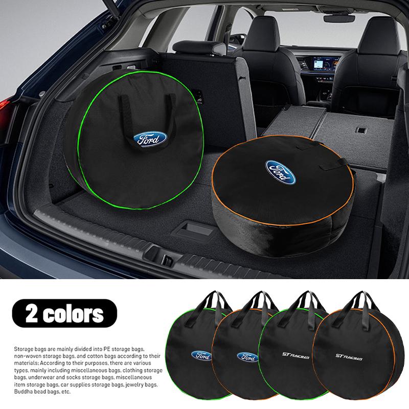 Car Storage Carry Bag Round Organize Bags For Ford Fiesta Fusion Kuga Ranger Edge Mondeo Taurus Shelby Explorer Escape Mustang