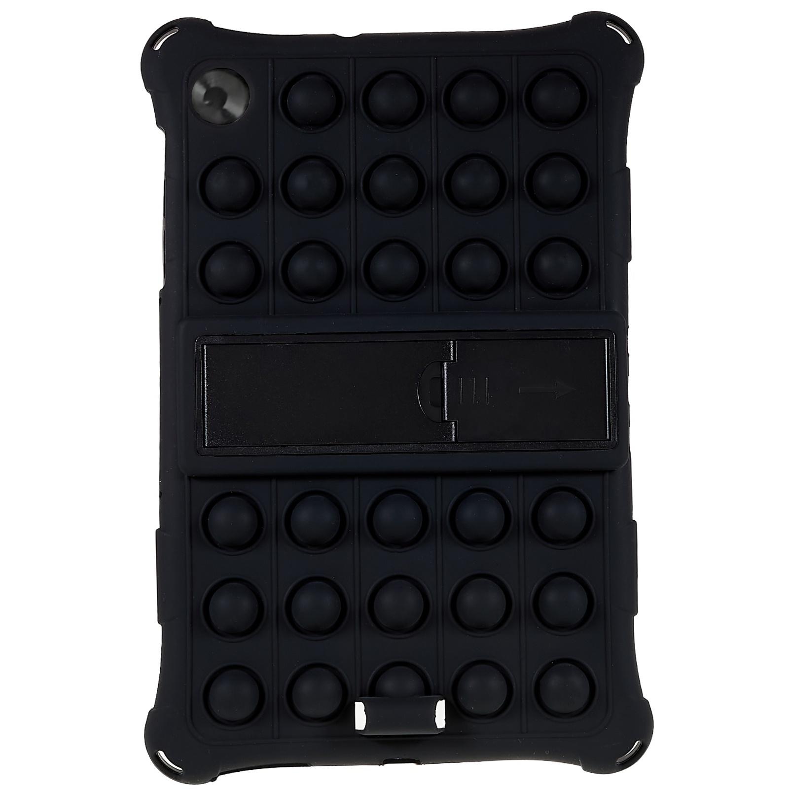 

For Lenovo Tab M10 HD Gen 2 TB-X306X Push Fidget Sensory Toy Tablet Case Bubble Pop Shockproof Cover with PC Kickstand Black