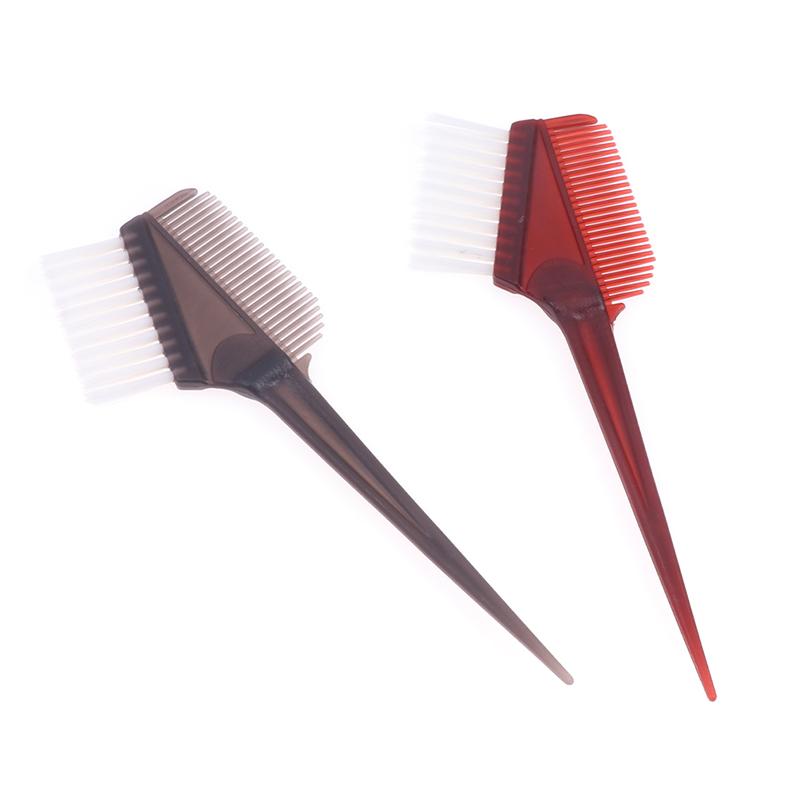 Pro Salon Tools Plastic Hair Dye Coloring Brushes Comb Barber Salon Tint Tools
