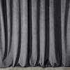 Melanie velvet curtain on a tape 140x270 cm gray