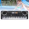 61 Keys Kids Keyboard Piano Toy with Microphone Simulation Learning Early Learning Educational Portable Electronic Piano Toy