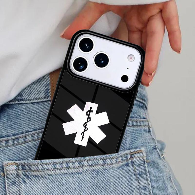 

EMT EMS Medical Rescue soft Phone Case for iPhone 16e 15 14 13 12 17 Pro Max Plus Air 17pro Cover Coque iPhone 14 Pro Max