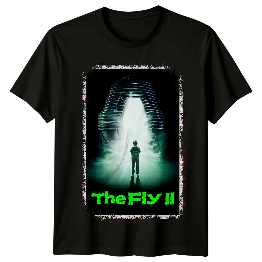 The Fly II (1989) Movie Poster Inspired T-Shirt Retro 80s Tee Unisex