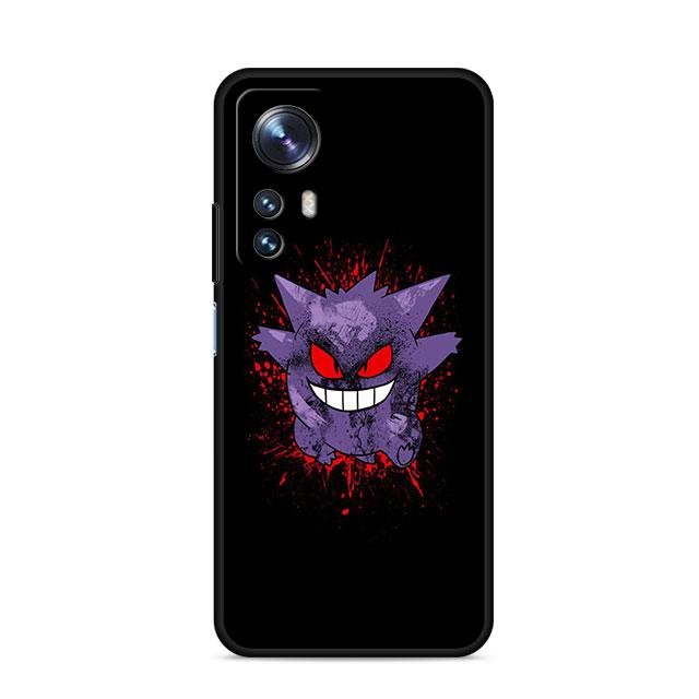 Case For Xiaomi Mi 11 Lite 5G NE 11T Pro 10T 9T 12 12T 12S 12X 11X 11i Note 10 9 Silicone TPU Phone Cover Pokemon Gengar Cool