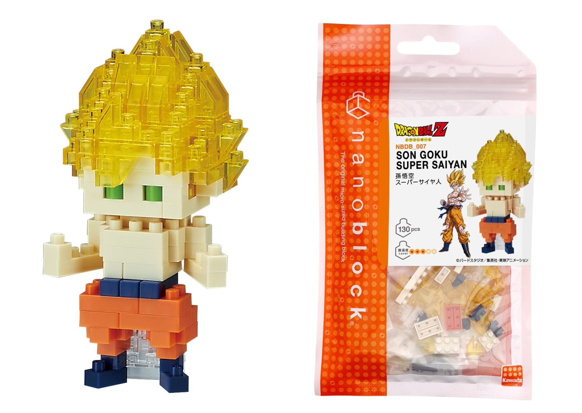 Nanoblock Dragon Ball Z Son Goku Super Saiyan NBDB_007