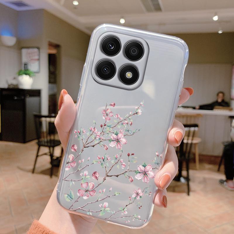 For Honor X8a 4G Case Silicone Soft Clear Coque Phone Cases Cover X8b X8c X6b 6.7'' 5G X8 X6a Shell Bumper Protection Astronaut