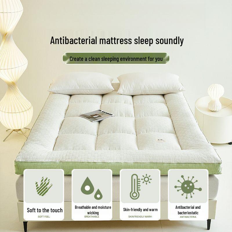 Enhanced Soybean Fiber Mattress Pad for Dorms and Rentals