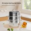 Velosan 30cm 3-Layer 304 Stainless Steel Steamer Pot