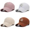 Stylish Cotton Baseball Hat For Unisex Spring Summer Outdoor Activities With Windproof Feature