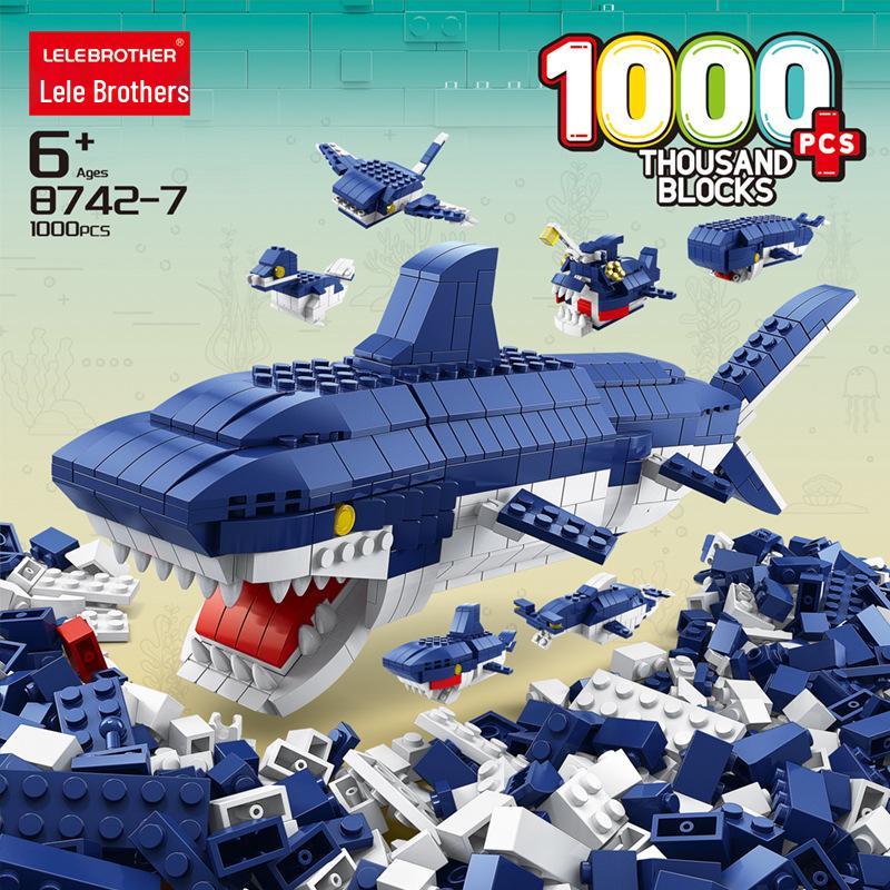 Lele Brothers Space Shuttle Building Blocks: Educational Toy Puzzle for Kids