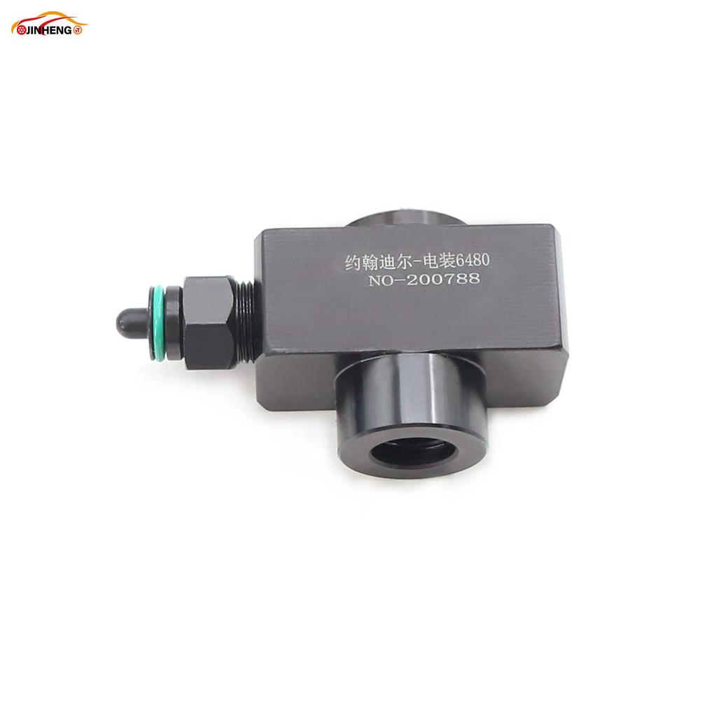 CRIN Injector Oil Return Fixture Clamp Adaptor Repair Tool For DENSO 095000-6460 6480 John Deer 8530 Video Guide