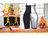 Women's High-Waisted Shaping Leggings - Sweat-Inducing, Hip-Lifting, Tummy-Control Yoga Pants