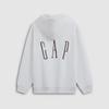 Gap Unisex Oversized Button-Neck Fleece Hoodie