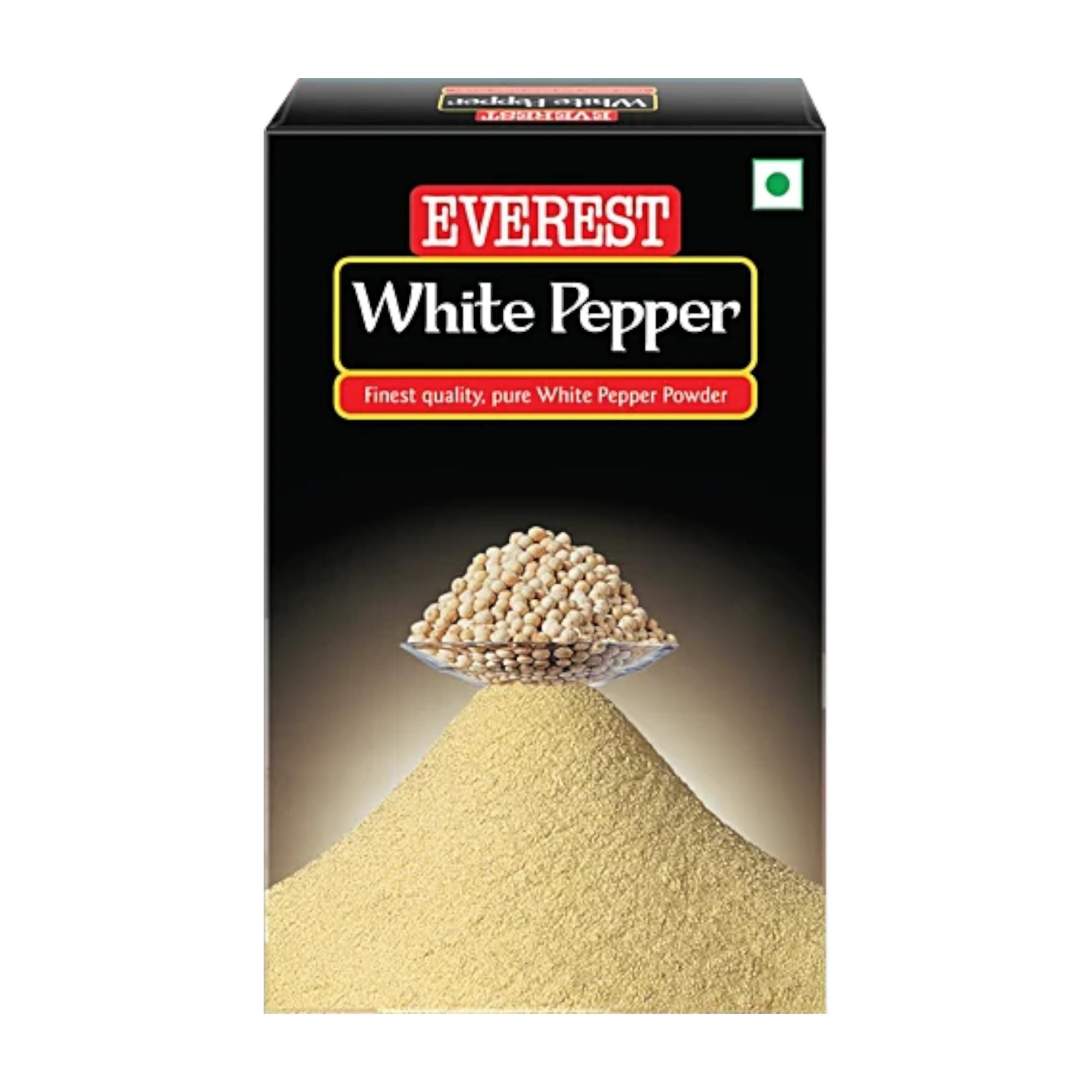 

Everest White Pepper Powder 100 g Carton For Cooking Flavor Enhancement In Global Seasoning Recipes For Versatile Meal