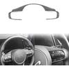 Steering Wheel Button Panel Cover Interior Steering Handle Button Frame Protective Sticker Compatible with Kia Sportage 2023-2025 Accessories (Wood