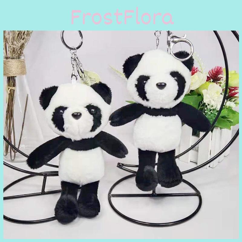 Liebevoller Panda Plüsch Schlüsselanhänger Zubehör Ultraweich 18cm Süßes Geschenk für alle Altersgruppen