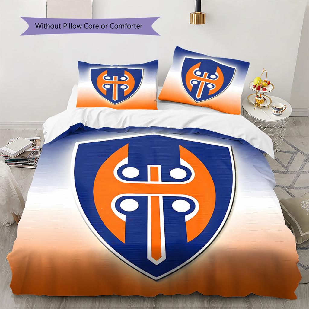 Tappara Pattern Bedding Quilt Set Quilt Cover Pillowcase Home Decoration Birthday Gift (1 * duvet cover + 2 * pillowcase, without core)