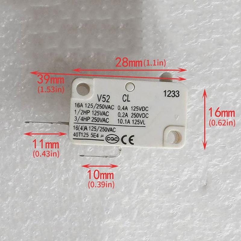 Plastic Safety Switches with Heat Resistance for Washing Machines for Longevity and Frequent Use In Household Appliances