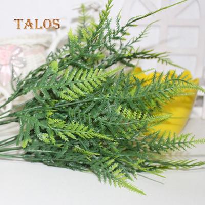 35 Blätter künstliche Emulation Spargelfarn Bush Green Foliage Party Decor Dekoration
