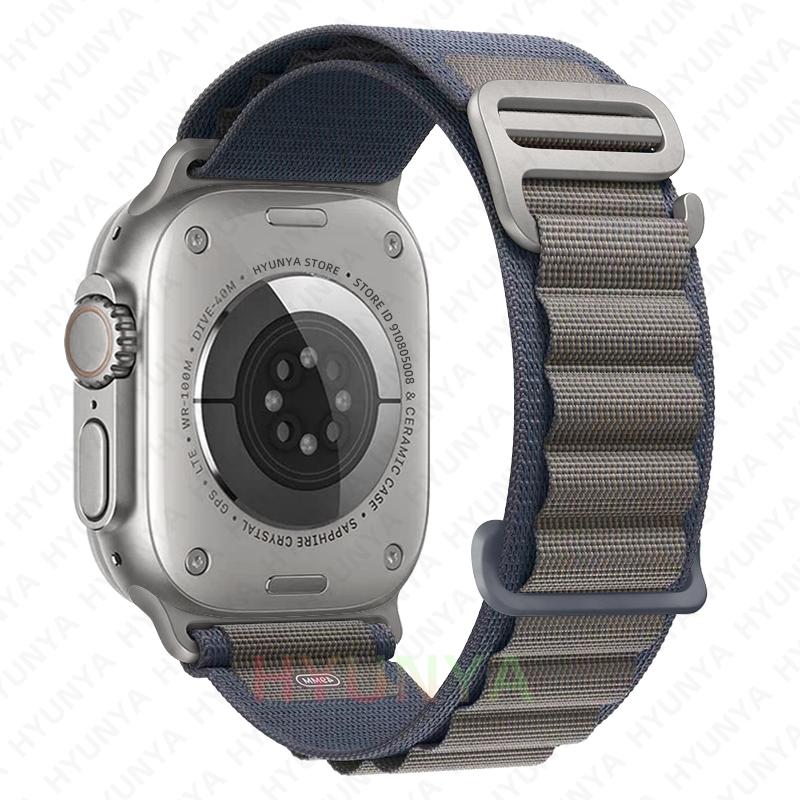 Alpine Straps for Watch Bands iWatch Series 10 11 46mm 9 8 7 SE Ultra 2 3 49mm 44mm 45mm 40mm 41mm 42mm Watchband Bracelet