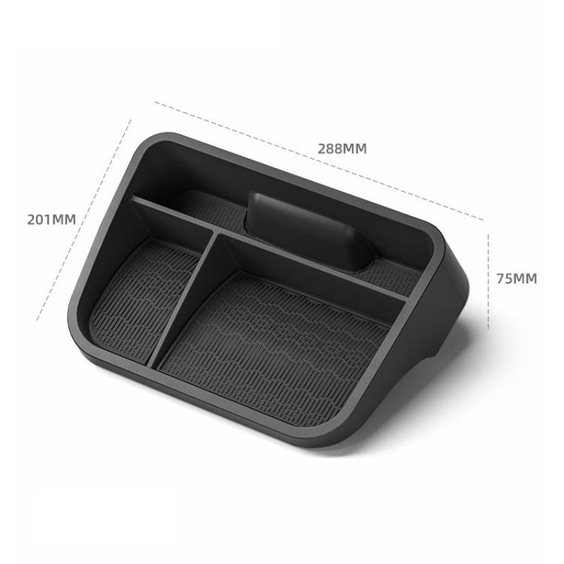 Car Dashboard Storage Tray For BYD YUAN PLUS ATTO3 ATTO 3 2025 2026 Display Screen Rear Storage Box Tray Organizer Accessories