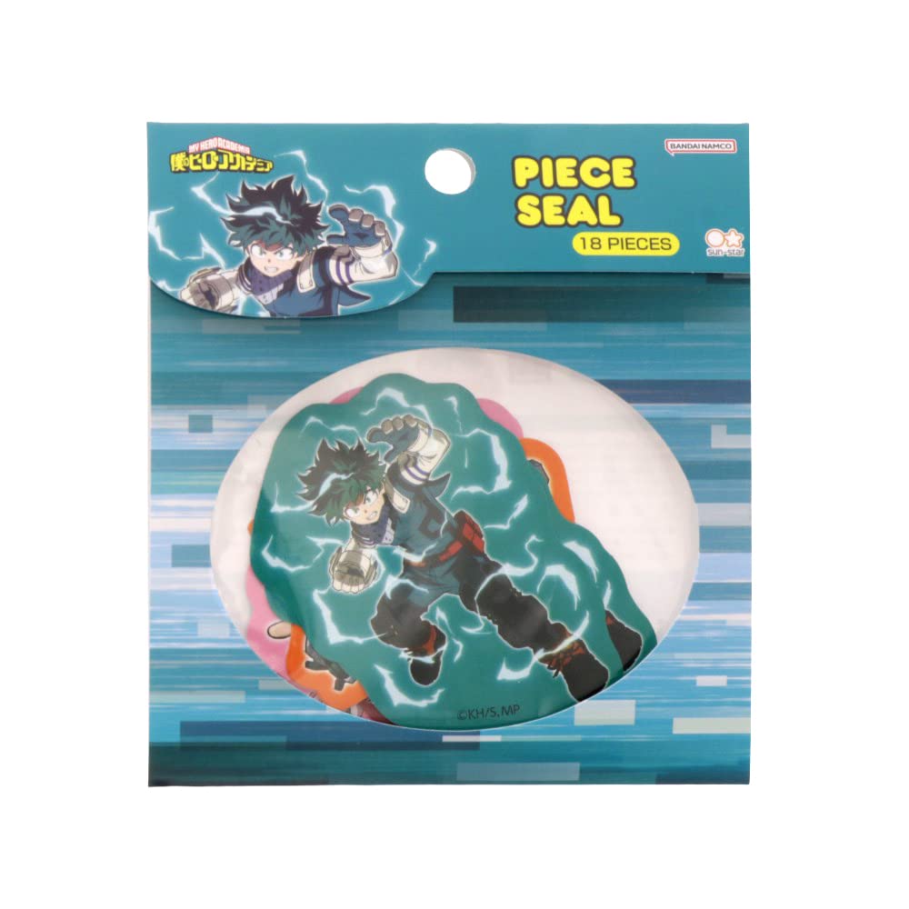 

Sunstar Stationery My Hero Academia Peace Pattern S8585741 Stickers, A,