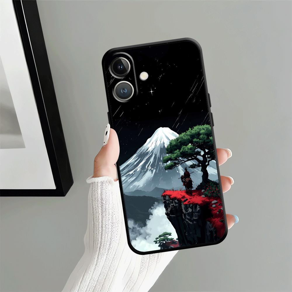 Creative Mountain Peak Art Funda Phone Cover Case for Apple iPhone 17 Pro Max 12 13 Air 11 15 Pro 7 8 XR XS MAX 16 14