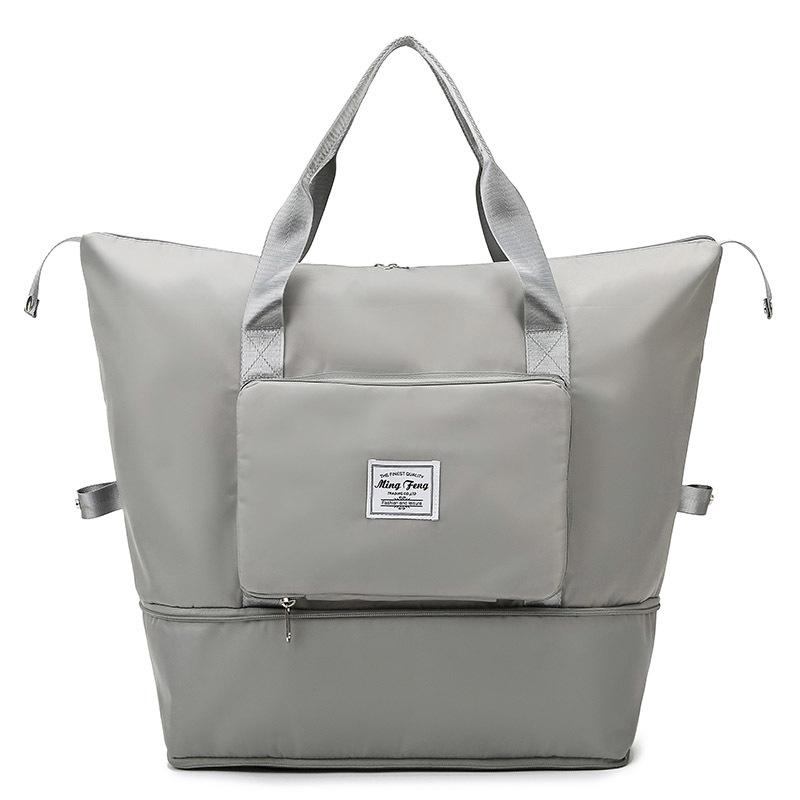 Składana torba podróżna o dużej pojemności z separacją na mokre i suche, torba na basen, jogę, fitness, bagaż studencki i na krótkie podróże