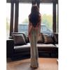 Damen Hellfarbige Hüftjeans mit Stretch und leicht ausgestelltem Bein für Frühling und Herbst