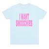 I Want Smoochies Tee Ashnikko Unisex Summer Tour Merch Tees Fashion Cotton Crewneck Harajuku Short Sleeve Aesthetic Streetwear