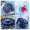 Fruit Vegetable Washing Machine Large Capacity Fruit Washer with Smart Sensor Rotatable Fruit And Vegetable Purifier One-Touch Operation Fresh Produce