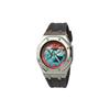 CASIO Customized watch modified series GA2100 series Farm Oak GA-2100-1A1 modified-Xingzhu Kun Quartz Steel Strap YinSeBiaoKeHeiSeFuXiangJiaoDai
