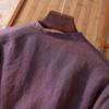 2026 Artistic Linen Women’s Long Sleeve Cardigan Shirt